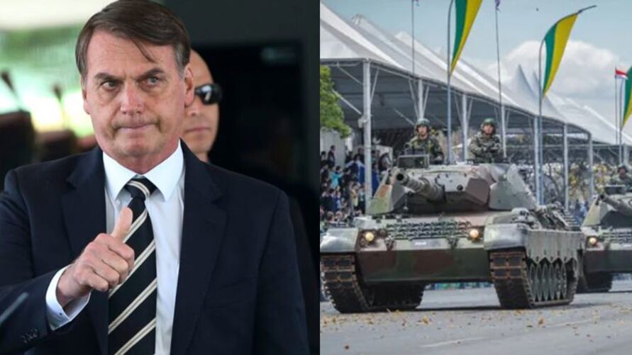 Sob tensão política, Bolsonaro exibe tanques de guerra | Notícias Brasil |  Diário Online | DOL