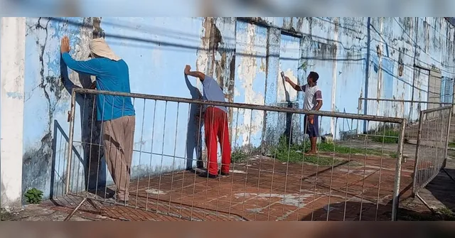 Imagem ilustrativa da notícia Torcedores iniciam revitalização da fachada da Curuzu
