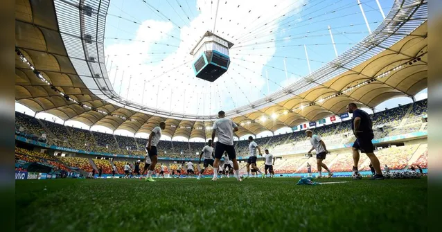 Imagem ilustrativa da notícia Vídeo: Alemanha X Inglaterra treinam para jogaço na Euro