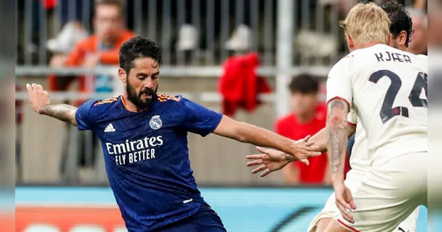 Imagem ilustrativa da notícia Vídeo: clássico europeu entre Real e Milan fica empatado