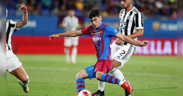 Imagem ilustrativa da notícia Vídeo: Barcelona vence no 1º jogo oficial sem Lionel Messi
