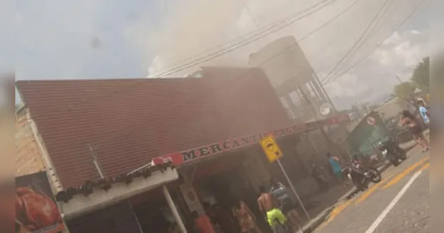 Imagem ilustrativa da notícia Cidade se une para reerguer supermercado após incêndio