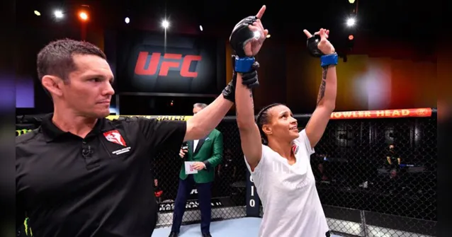 Imagem ilustrativa da notícia Lutadora paraense tem data para combate no UFC