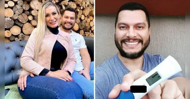 Imagem ilustrativa da notícia Andressa Urach e marido anunciam gravidez: "Muito desejado"
