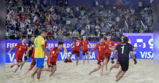 Imagem ilustrativa da notícia Brasil perde na estreia da Copa do Mundo de Futebol de Areia