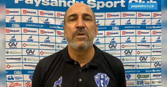 Imagem ilustrativa da notícia Eutropio sobre o Paysandu: "tudo dentro do previsto"