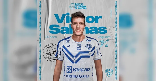 Imagem ilustrativa da notícia "Sonho em virar ídolo", diz novo zagueiro do Paysandu