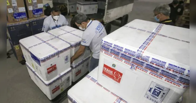 Imagem ilustrativa da notícia Pará recebe 269.680 doses de vacinas contra a Covid-19
