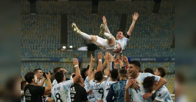 Imagem ilustrativa da notícia "Deus guardou este momento para mim”, afirma Lionel Messi