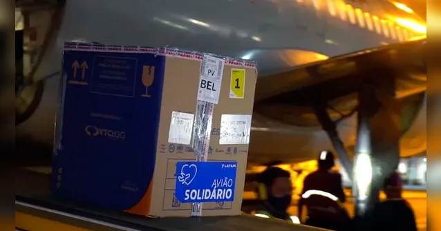 Imagem ilustrativa da notícia Pará recebe mais 35.100 doses de vacinas da Pfizer; assista!