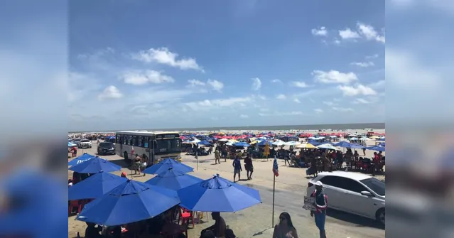Imagem ilustrativa da notícia Salinópolis tem fim de semana com praias movimentadas