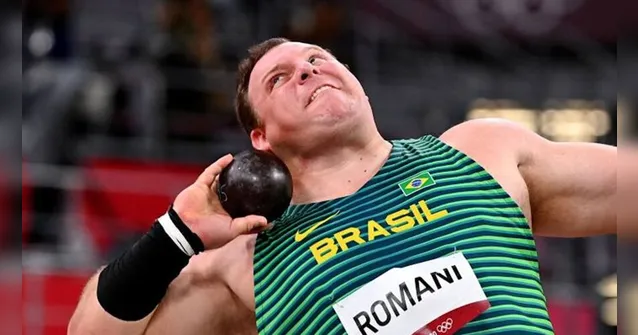 Imagem ilustrativa da notícia Brasileiro Darlan Romani está na final do arremesso de peso