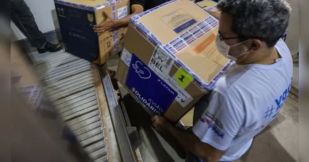 Imagem ilustrativa da notícia Pará recebe mais de 218 mil doses de vacinas da Pfizer 