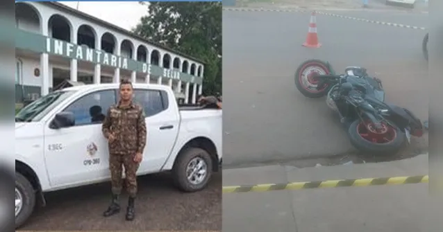 Imagem ilustrativa da notícia Soldado morre em acidente entre duas motos em Santarém