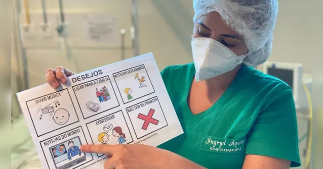 Imagem ilustrativa da notícia Comunicação
alternativa humaniza tratamento de Covid-19