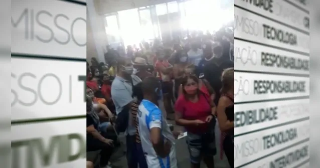 Imagem ilustrativa da notícia Ananindeua tem tumulto em posto de vacinação contra covid