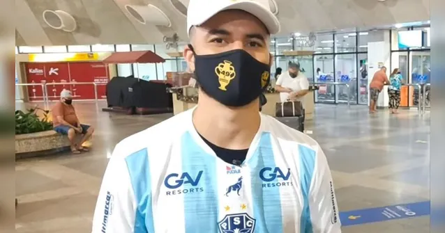 Imagem ilustrativa da notícia Atacante Tcharlles já está em Belém: "Venho para ajudar"