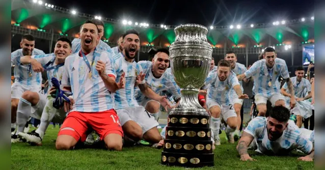Imagem ilustrativa da notícia Há 28 anos, Argentina vencia a Copa América