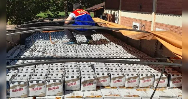 Imagem ilustrativa da notícia Ação apreende mais de 38 mil latas e garrafas de cerveja 