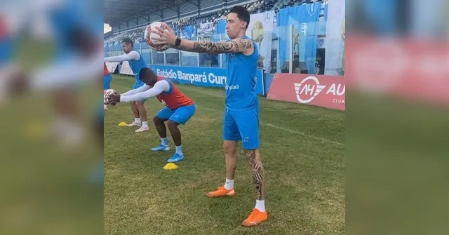 Imagem ilustrativa da notícia Atacante Rildo já realiza treinamentos no Paysandu
