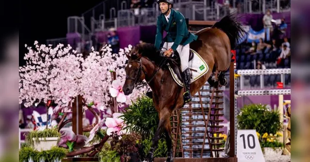 Imagem ilustrativa da notícia Brasil avança à final de saltos no hipismo com Yuri Mansur