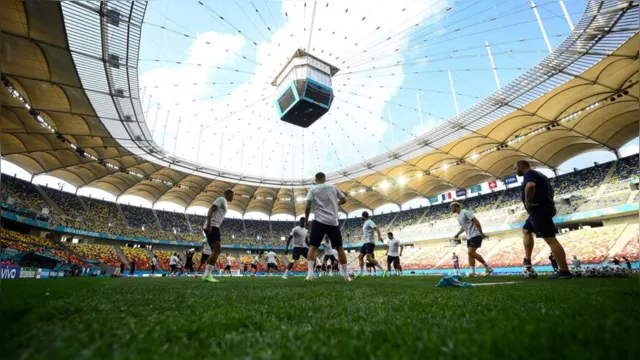 Imagem ilustrativa da notícia Vídeo: Alemanha X Inglaterra treinam para jogaço na Euro