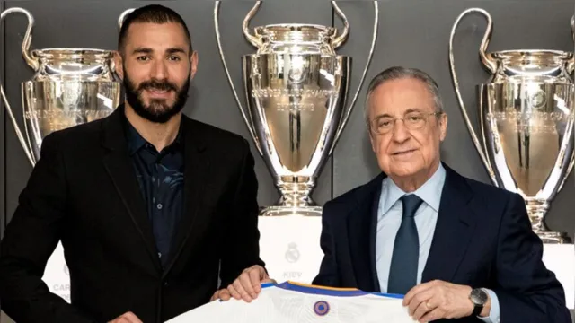 Imagem ilustrativa da notícia Vídeo: artilheiro renova contrato com o Real Madrid