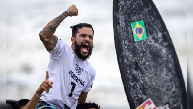 Imagem ilustrativa da notícia Italo Ferreira conquista 1º ouro do Brasil em Tóquio