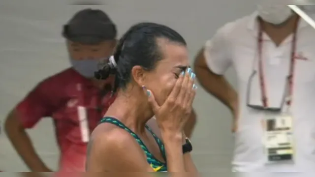 Imagem ilustrativa da notícia Após punição, Erica Sena fica sem medalha na marcha atlética