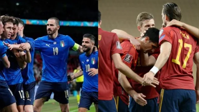 Imagem ilustrativa da notícia Itália e Espanha disputam hoje vaga na final da Eurocopa