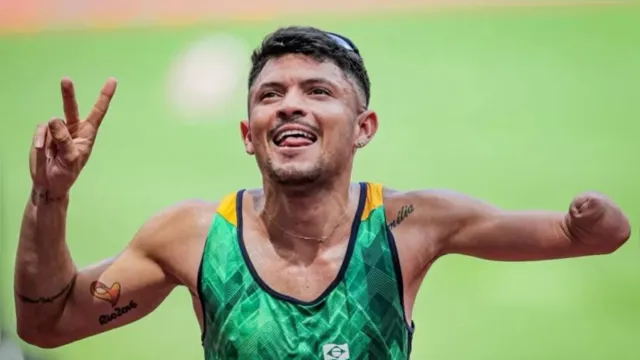 Imagem ilustrativa da notícia Ouro no Rio, Petrúcio conquista bicampeonato nos 100m T47