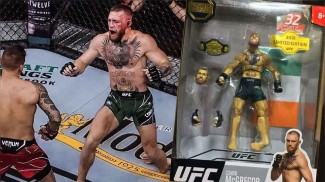 Imagem ilustrativa da notícia Brinquedo de McGregor com "pé quebrado" viraliza na web