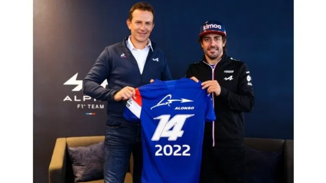 Imagem ilustrativa da notícia Alpine confirma Fernando Alonso para a temporada de 2022