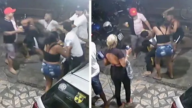 Imagem ilustrativa da notícia Vídeo: mototaxista desmaia ao levar mata-leão em Belém