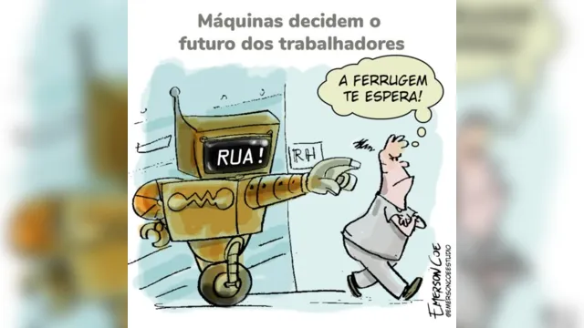 Imagem ilustrativa da notícia Robôs da Amazon demitem funcionários