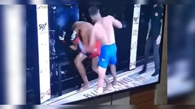 Imagem ilustrativa da notícia Vídeo: morador de Outeiro vence no MMA em 21 segundos