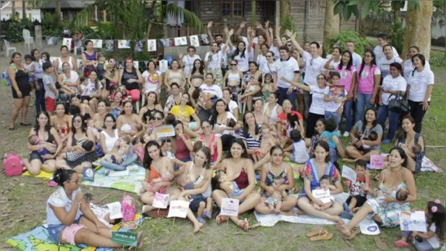 Imagem ilustrativa da notícia Rede Maternar promove "mamaço" em Ananindeua