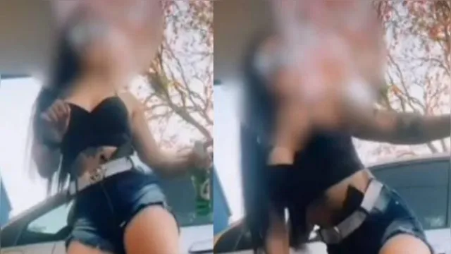Imagem ilustrativa da notícia Policial é investigada após dançar funk com arma na cintura