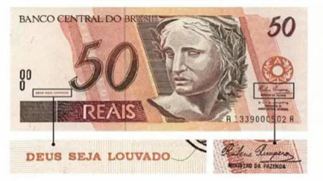 Imagem ilustrativa da notícia Notas raras de 50 reais podem valer até 4 mil; saiba mais!