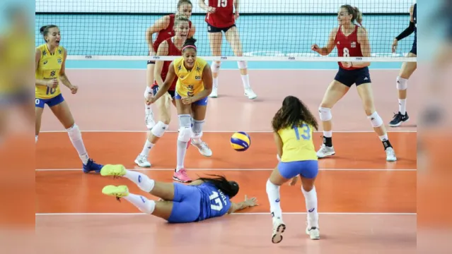 Imagem ilustrativa da notícia Vôlei: Brasileiros se irritam com dança de jogadoras do EUA
