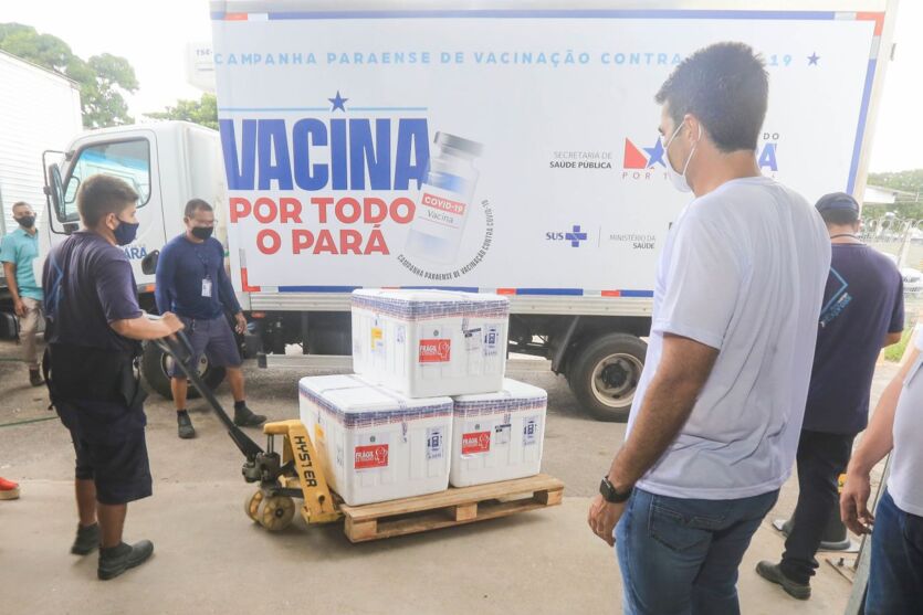 Imagem ilustrativa da notícia Pará recebe 1° lote das doses de vacina previstas para hoje 