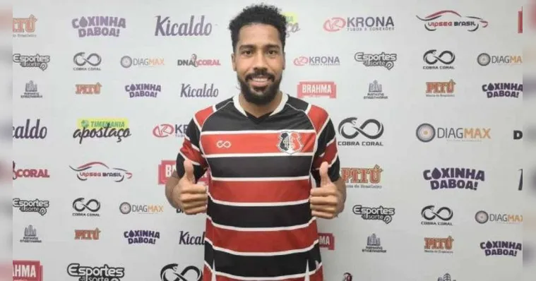 Imagem ilustrativa da notícia Maycon Lucas chega no Santa Cruz e pode enfrentar o Paysandu
