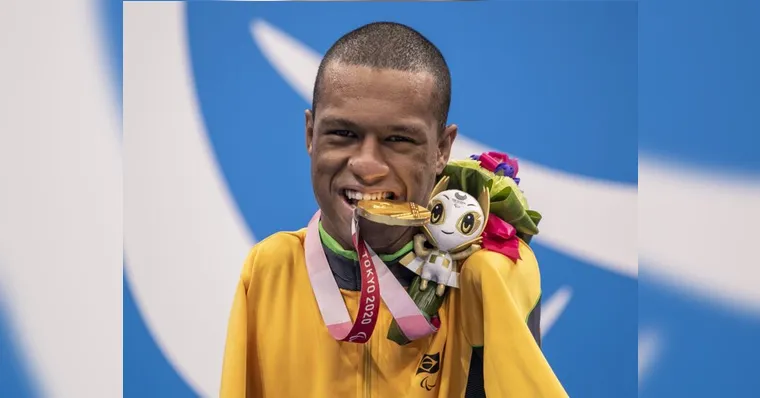 Imagem ilustrativa da notícia Gabrielzinho vence nos 200m livre S2 e fatura ouro 