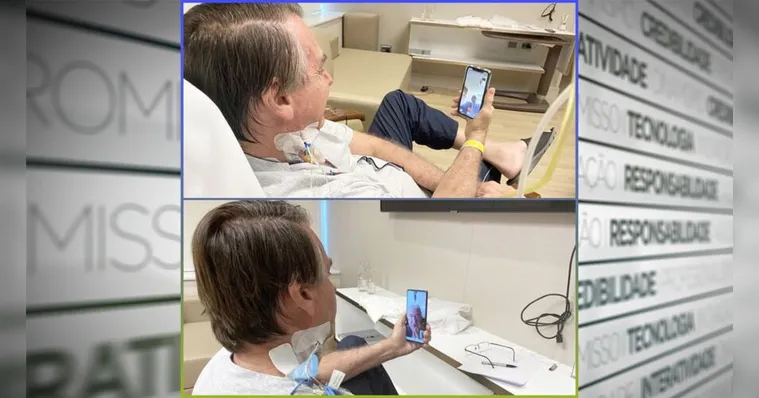 Imagem ilustrativa da notícia Bolsonaro recebe alta neste domingo de hospital 