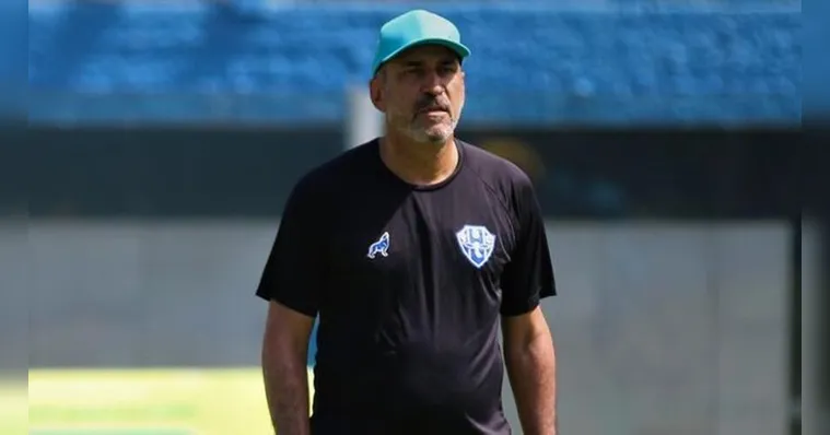 Imagem ilustrativa da notícia Vinícius Eutrópio não é mais treinador do Paysandu