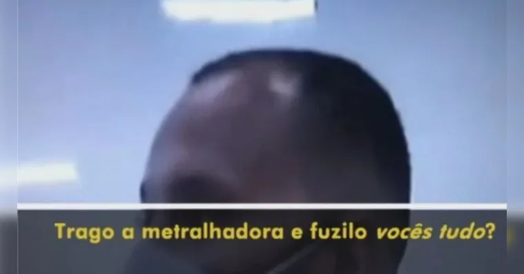 Imagem ilustrativa da notícia Professor fala em "fuzilar" alunos e "fazer chacina" em aula