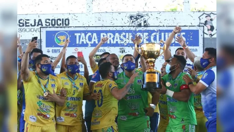 Imagem ilustrativa da notícia Esmac é campeão da Taça Brasil de Futsal masculino