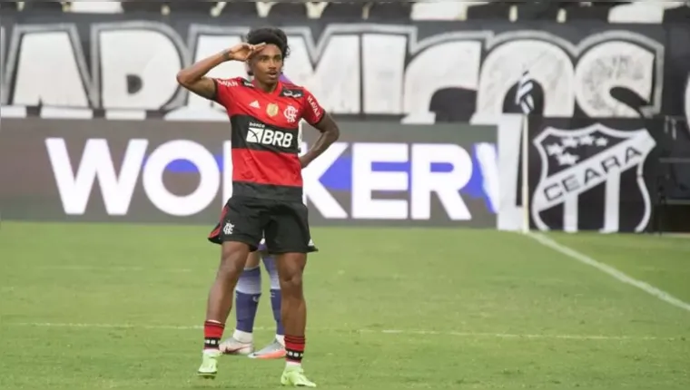 Imagem ilustrativa da notícia Flamengo empata em 1 a 1 com o Ceará e segue dentro do G-4