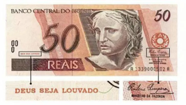 Imagem ilustrativa da notícia Notas raras de 50 reais podem valer até 4 mil; saiba mais!