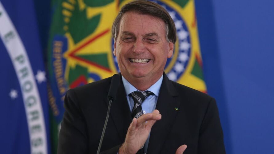 O presidente Jair Bolsonaro. 